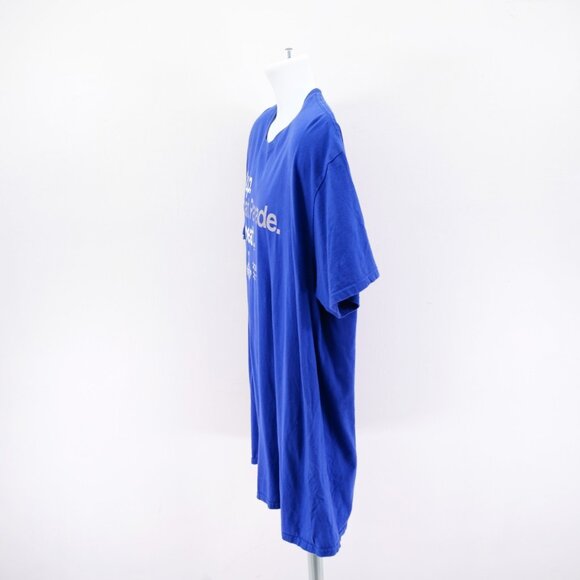 Fanatics 2XL Blue Stanley Cup Lightning 2020 2021 T-Shirt Cup Boat Parade Repeat - Picture 3 of 6